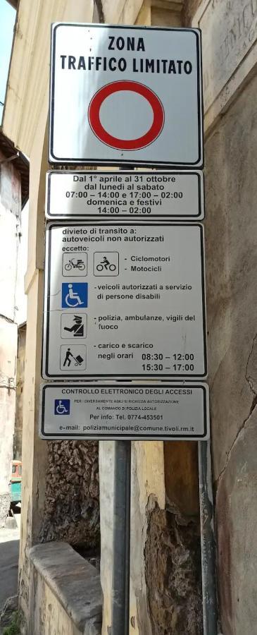 Ferienwohnung Alla Fontana Di Gemma Via Dei Sosii 69 Tivoli Exterior foto